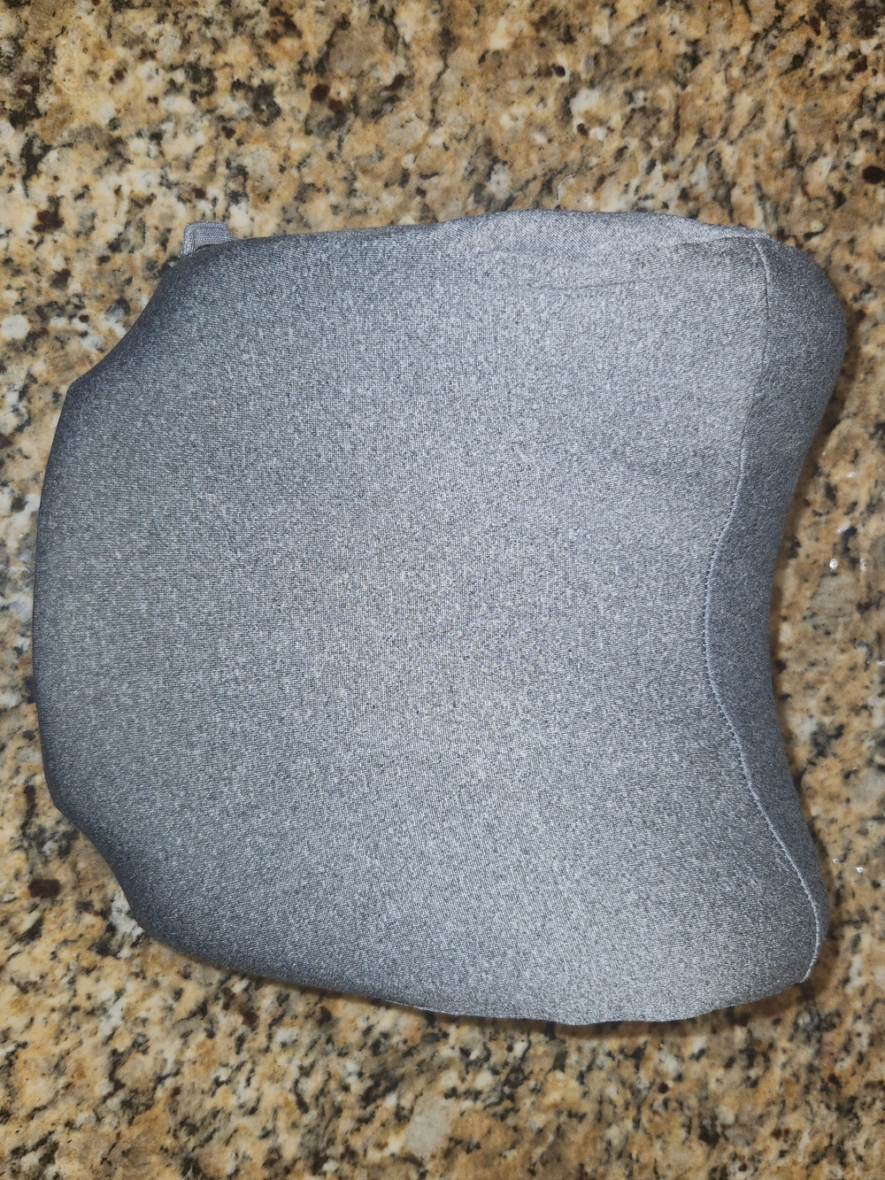 Gray Lumbar Support Pillow Cushion